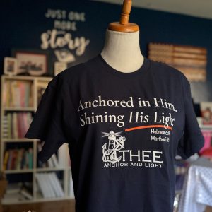 Navy Shirt/White Slogan-Unisex Softstyle T-Shirt